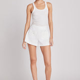 Net Pocket A-Line Shorts