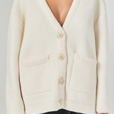 Floral Button Down Cardigan