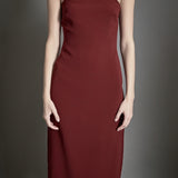 Choker Tie Midi Dress