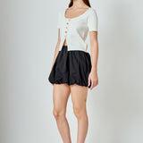 Bubble Mini Skirt