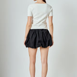 Bubble Mini Skirt