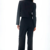 Single Breasted Cropped Blazer