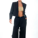 Single Breasted Cropped Blazer