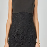 Lace Combo Mini Dress