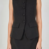 Vest Skort Romper