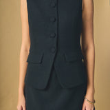 Vest Skort Romper