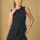 Vest Skort Romper