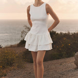 Combo Mixed Mini Dress