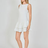 Combo Mixed Mini Dress