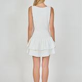 Combo Mixed Mini Dress