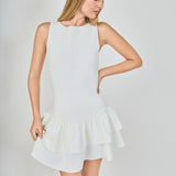 Combo Mixed Mini Dress