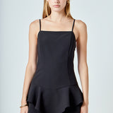 Low Waisted Tiered Romper