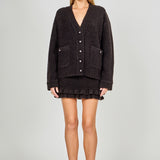 Fuzzy Oversized Cardigan