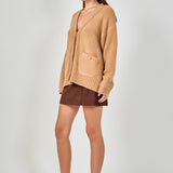 Fuzzy Oversized Cardigan