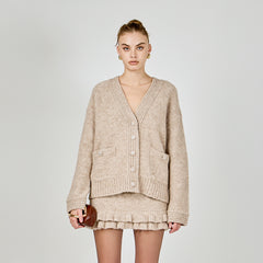 Fuzzy Oversized Cardigan