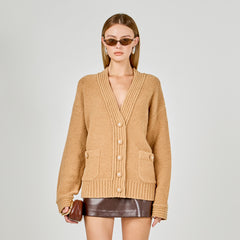 Fuzzy Oversized Cardigan