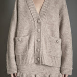 Fuzzy Oversized Cardigan