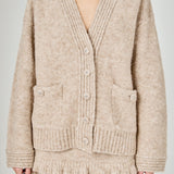 Fuzzy Oversized Cardigan