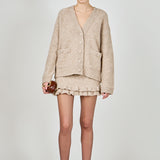 Fuzzy Oversized Cardigan
