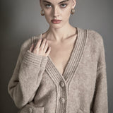 Fuzzy Oversized Cardigan