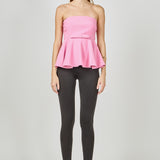 Strapless Flared Top