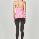 Strapless Flared Top