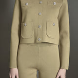 Knit Long Sleeve Cardigan with Pockets