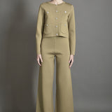 Knit Long Sleeve Cardigan with Pockets