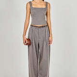 Relaxed Trouser with Pleats