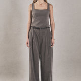 Relaxed Trouser with Pleats