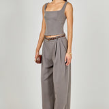 Relaxed Trouser with Pleats