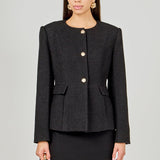 Round Neck Blazer