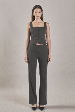 Stretch Knit Vest Top