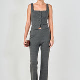 Stretch Knit Vest Top