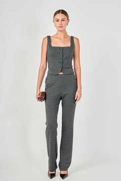 Stretch Knit Vest Top