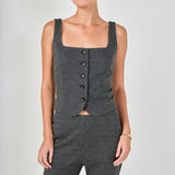 Stretch Knit Vest Top