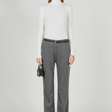 Stretch Knit Flare Pants