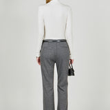 Stretch Knit Flare Pants