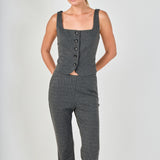 Stretch Knit Flare Pants