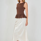 Peplum Knit Top