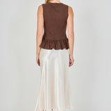 Peplum Knit Top