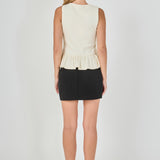 Peplum Knit Top
