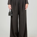 Pleated Wide Trousers