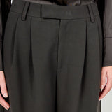 Pleated Wide Trousers