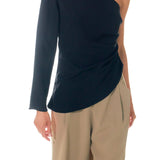 Asymmetric Ruched Top