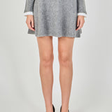 Knit Flare Circle Skirt