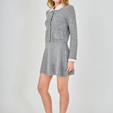 Knit Flare Circle Skirt