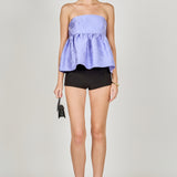 Jacquard Babydoll Tube Top