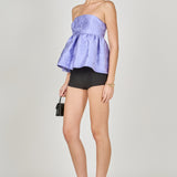 Jacquard Babydoll Tube Top