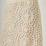 Textured Midi Skirt